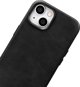 iCarer iCarer Oil Wax Premium Leather Case δερμάτινη θήκη iPhone 14 Plus μαγνητική με MagSafe μαύρο (WMI14220703-BK)