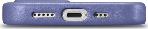 iCarer iCarer Case Leather θήκη από φυσικό δέρμα για iPhone 14 ανοιχτό μοβ (WMI14220705-LP) (συμβατό με MagSafe)