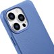 iCarer iCarer Litchi Premium Leather Case δερμάτινη θήκη iPhone 14 Pro μαγνητική με MagSafe γαλάζιο (WMI14220710-LB)