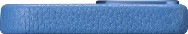 iCarer iCarer Litchi Premium Leather Case δερμάτινη θήκη iPhone 14 Pro μαγνητική με MagSafe γαλάζιο (WMI14220710-LB)