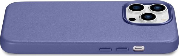 iCarer iCarer Θήκη Δερμάτινη θήκη από φυσικό δέρμα για iPhone 14 Pro Max ανοιχτό μοβ (WMI14220708-LP) (συμβατό με MagSafe)