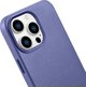 iCarer iCarer Θήκη Δερμάτινη θήκη από φυσικό δέρμα για iPhone 14 Pro Max ανοιχτό μοβ (WMI14220708-LP) (συμβατό με MagSafe)
