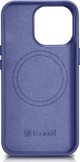 iCarer iCarer Θήκη Δερμάτινη θήκη από φυσικό δέρμα για iPhone 14 Pro Max ανοιχτό μοβ (WMI14220708-LP) (συμβατό με MagSafe)