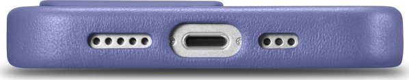 iCarer iCarer Θήκη Δερμάτινη θήκη από φυσικό δέρμα για iPhone 14 Pro Max ανοιχτό μοβ (WMI14220708-LP) (συμβατό με MagSafe)