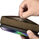 iCarer iCarer Oil Wax Wallet Case 2in1 θήκη iPhone 14 δερμάτινη θήκη με καπάκι Anti-RFID καφέ (WMI14220721-BN)