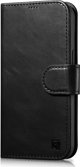 iCarer iCarer Oil Wax Wallet Case 2in1 θήκη iPhone 14 Plus δερμάτινη θήκη με καπάκι Anti-RFID μαύρο (WMI14220723-BK)