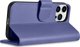 iCarer iCarer Wallet Case 2in1 θήκη iPhone 14 Pro Max δερμάτινη θήκη με καπάκι Anti-RFID ανοιχτό μοβ (WMI14220728-LP)