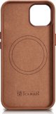 iCarer iCarer Θήκη Δερμάτινη θήκη από φυσικό δέρμα για iPhone 14 καφέ (WMI14220705-BN) (συμβατό με MagSafe)