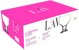 Lav Σετ Μπολ Παγωτού 3τμχ LV-CRE367A 165ml, Γυάλινα Μπολάκια Σερβιρίσματος
