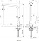 Ideal Standard Sink faucet Ideal Standard Ceralook BC174XG