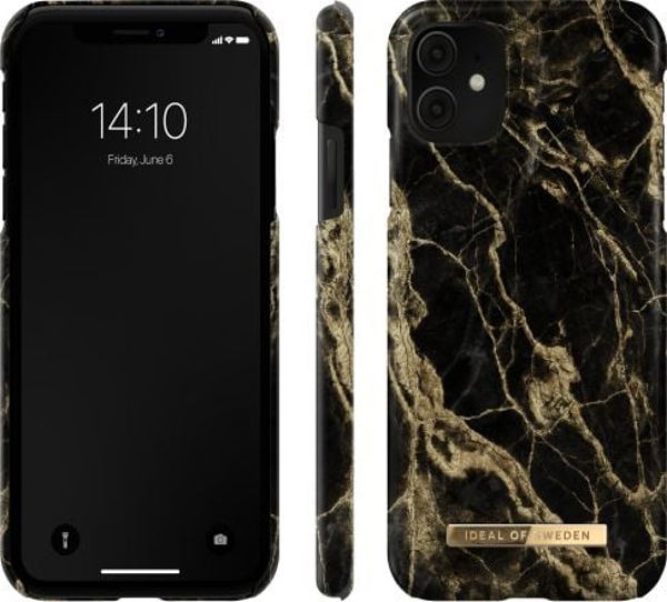 iDeal Of Sweden iDeal of Sweden Fashion - προστατευτική θήκη για iPhone 11/XR (Golden Smoke Marble)