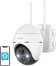 ieGeek Ασύρματη εξωτερική κάμερα WiFi 3MP ZS-GX1S Λευκή