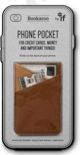 IF Bookaroo Θήκη Smartphone - Αυτοκόλλητο Πορτοφόλι Τηλεφώνου με 2 Θήκες, Καφέ