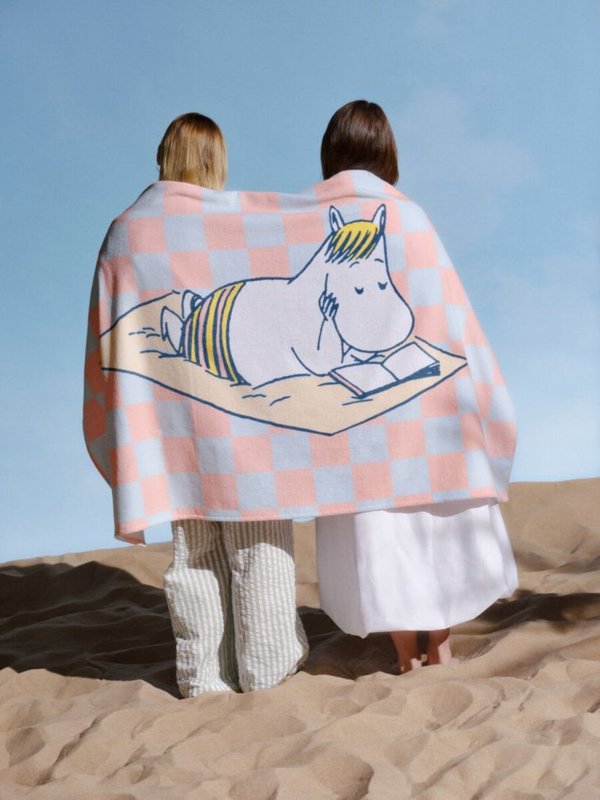 Πετσέτα θαλάσσης Iittala Moomin 90x150cm 13910438 6411801015775