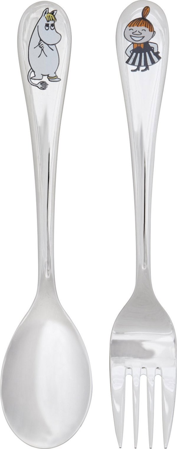 Iittala Moomin's First Cutlery Set, Snorkmaiden and My