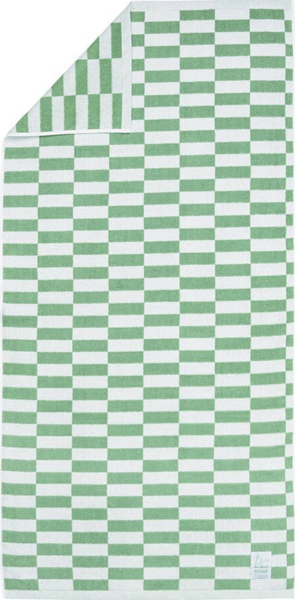 Πετσέτα μπάνιου Iittala Moomin 70x140cm Καρό πράσινο