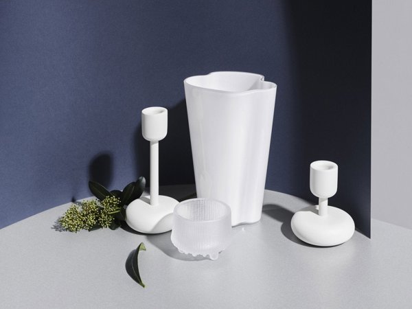 Iittala Nappula κηροπήγιο 183 mm λευκό