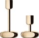 Κηροπήγια Iittala Nappula 107mm +183 mm ορείχαλκος 2 τεμ.