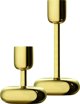 Κηροπήγια Iittala Nappula 107mm +183 mm ορείχαλκος 2 τεμ.