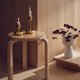 Κηροπήγια Iittala Nappula 107mm +183 mm ορείχαλκος 2 τεμ.
