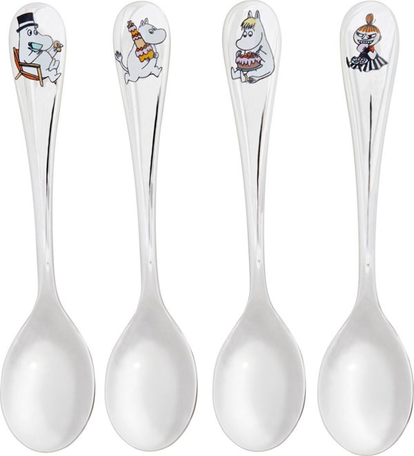 Σετ κουταλιών Iittala Moomin Εορτασμός 4 τεμ.