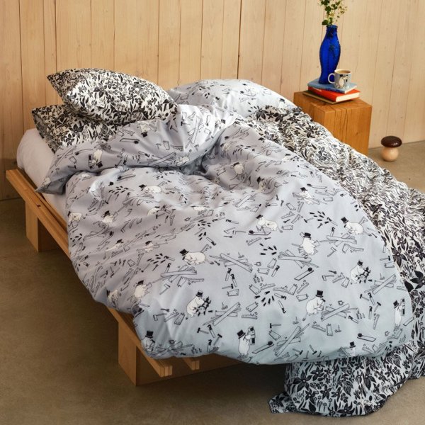 Σετ κλινοσκεπασμάτων Iittala Moomin 150x210 Moominpappa