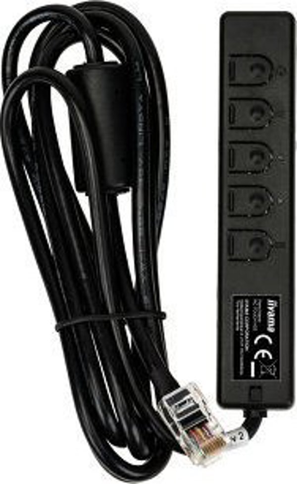 Iiyama RC TOOUXV03 Καλώδιο Σύνδεσης για Οθόνες - Μαύρο
