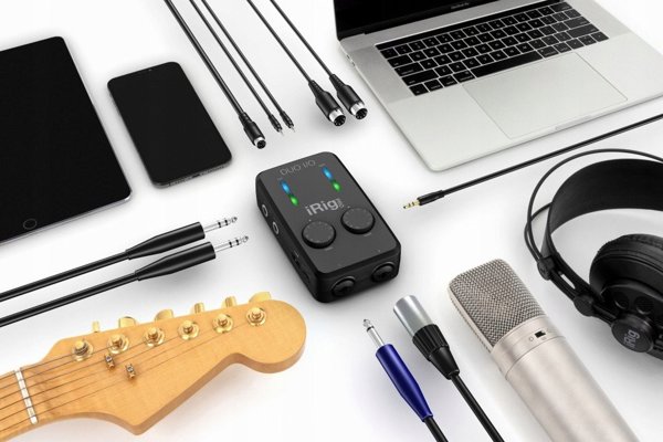 IK Multimedia iRig Pro DUO I/O - Επαγγελματική Διεπαφή Ήχου 2 Καναλιών για PC, Mac, iOS & Android