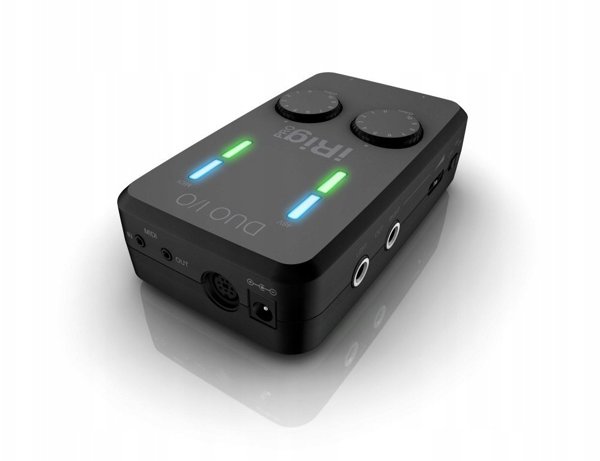 IK Multimedia iRig Pro DUO I/O - Επαγγελματική Διεπαφή Ήχου 2 Καναλιών για PC, Mac, iOS & Android