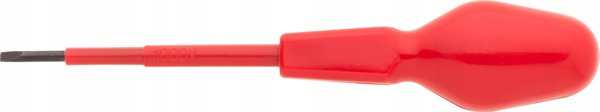 Ηλεκτρικό κατσαβίδι επίπεδης κεφαλής VDE SL5 125 mm, 1000 V