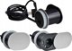 Πρίζα ενσωματωμένη σε έπιπλο 1x Schuko, 1xUSB (φόρτιση 5V 2.4A) 1.9m από ανοξείδωτο ατσάλι Design Light