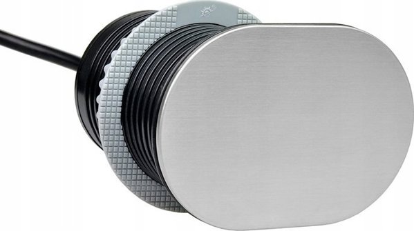 Πρίζα ενσωματωμένη σε έπιπλο 1x Schuko, 1xUSB (φόρτιση 5V 2.4A) 1.9m από ανοξείδωτο ατσάλι Design Light