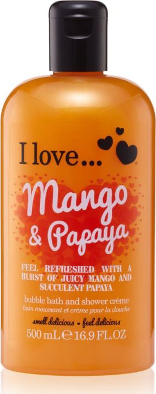 I love Κρέμα ντους και μπάνιου Nabgo & Papaya 500ml