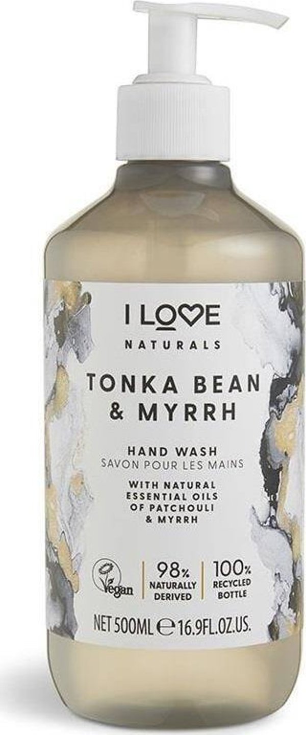 I love Naturals Υγρό Σαπούνι Χεριών Tonka Bean & Myrrh 500ml