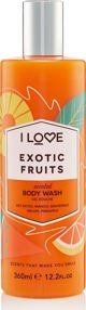 I LOVE_Scented Body Wash Exotic Fruits τζελ ντους και μπάνιου 360ml 12191298 5060351545013
