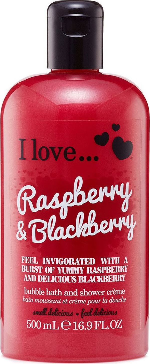 Λατρεύω την κρέμα ντους και μπάνιου Raspberry & Blackberry 500ml 5908204 5060217188095