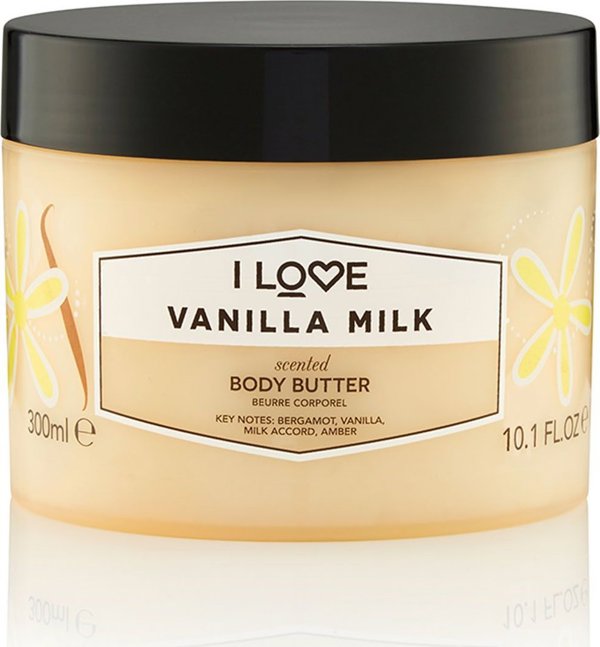 I LOVE Αρωματικό Βούτυρο Σώματος Vanilla Milk 300ml