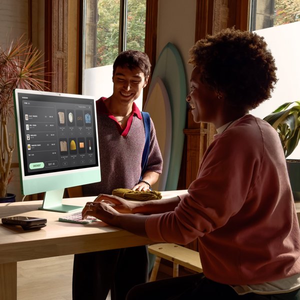 iMac 24" 4.5K Retina, Apple M4 10C CPU, 10C GPU/24GB/512GB SSD/Πράσινο/SWE