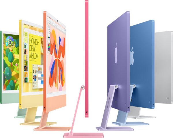 iMac 24" 4.5K Retina, Apple M4 8C CPU, 8C GPU/16GB/256GB SSD/Ροζ/SWE