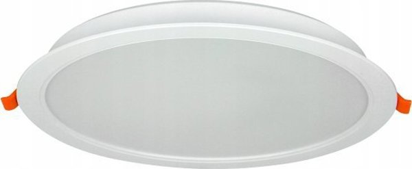 Ενσωματωμένο LED φωτιστικό, 230Vac, 24W, 2350lm, θερμό λευκό 3000K, στρογγυλό, MOLLY, LED line LITE