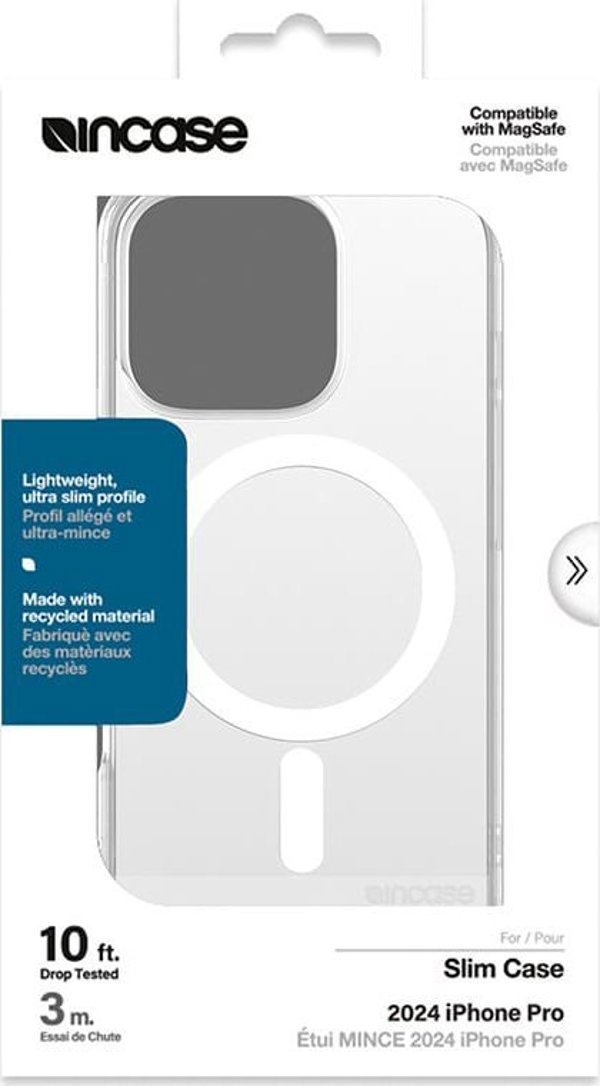 Incase Incase Slim Case MagSafe - Θήκη iPhone 16 Pro (Clear)