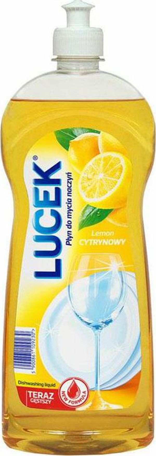 Inco Υγρό Πιάτων Lucek Lemon 1l - Αποτελεσματικό Καθαριστικό για Λίπη
