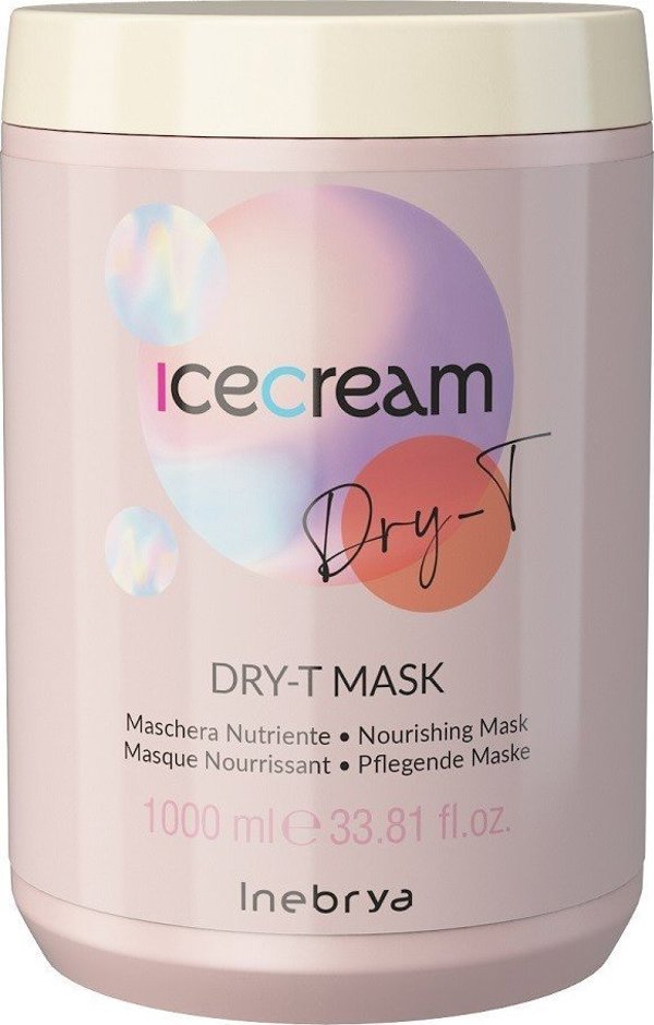 Μάσκα μαλλιών INEBRYA_Dry T 1000ml
