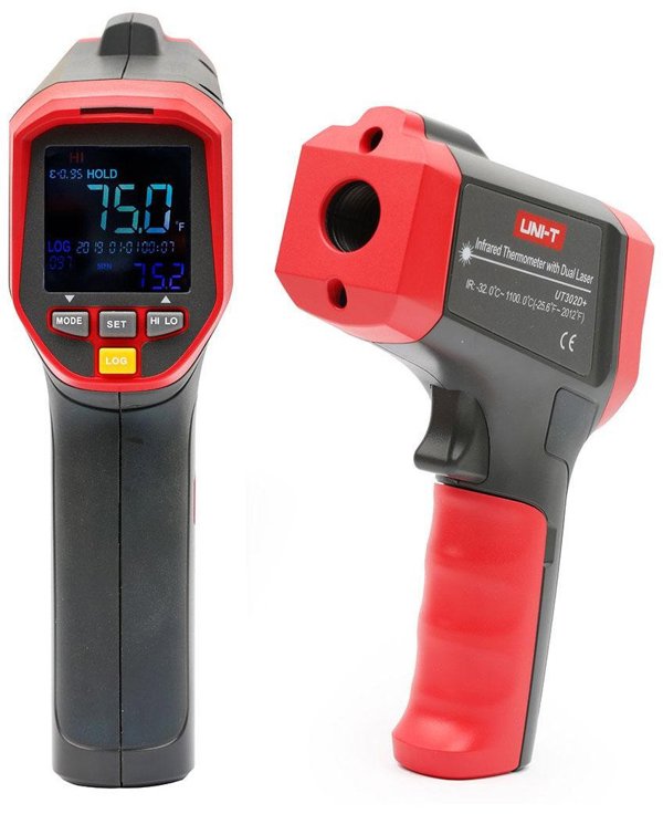 Υπέρυθρο θερμόμετρο -32°C έως 1100°C UT302D+ UNI-T