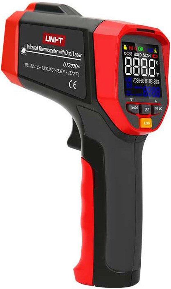 Υπέρυθρο θερμόμετρο -32°C έως 1100°C UT302D+ UNI-T
