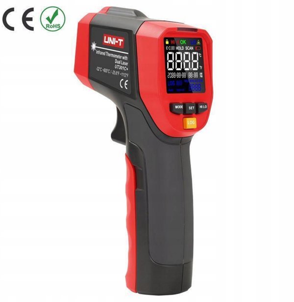 Υπέρυθρο θερμόμετρο -32°C έως 600°C UT300C+ UNI-T