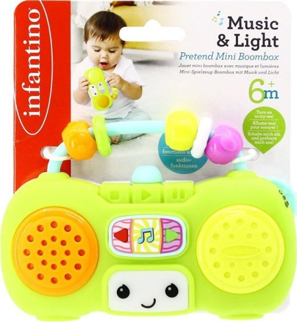Infantino INFANTINO Διαδραστικό παιχνίδι Mini boombox