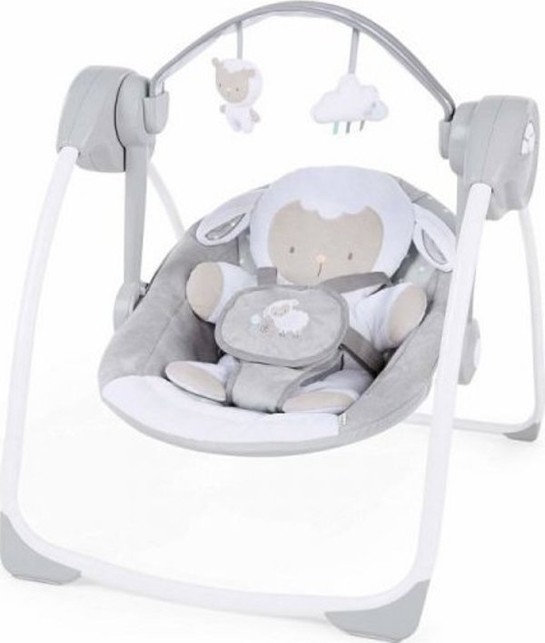 Ingenuity Αιώρα Ingenuity Cuddle Lamb Γκρι Μωρό Συμπαγές