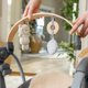 INGENUITY Swing 'n Go Portable Swing EVERY SEASON Wesley, 0 - 9 m., GREY, 17104