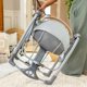 INGENUITY Swing 'n Go Portable Swing EVERY SEASON Wesley, 0 - 9 m., GREY, 17104
